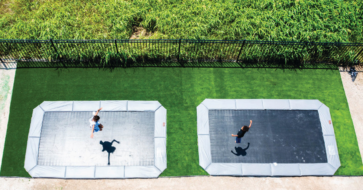 In Ground Trampoline Installation Trampolines