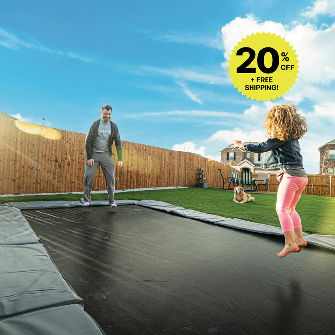 10x17' Rectangle Pro-Line Avyna In-Ground Trampoline